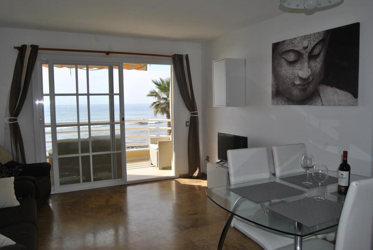 Apartamento Frente Al Mar,Primera Linea De Playa Ринкон-де-ла-Викториа Экстерьер фото